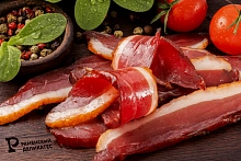 Филе утки сырокопченое нарезка 100 г