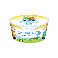 Сметана Коровка из Кореновки 15% 180 г