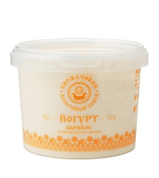 Йогурт Киржачский Абрикос 2.8% 450 г