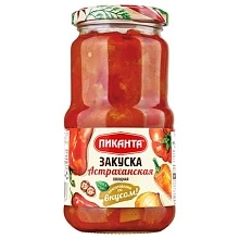 Закуска Пиканта овощная Астраханская 460 г