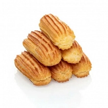 Пирожное Бъянка Эклер со сливками и сгущённым молоком