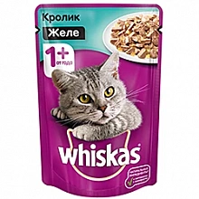 Корм Вискас для кошек Желе Кролик 85 г