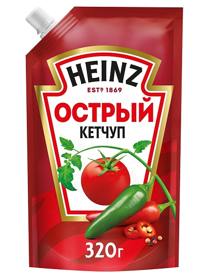 Кетчуп Хайнц Острый 350 г