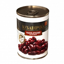 Фасоль Кубаночка натуральная красная 400 г
