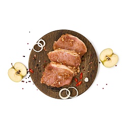 Стейк из свинины в маринаде