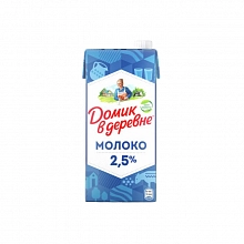 Молоко Домик в деревне ультрапастеризованное 2.5% 950 г