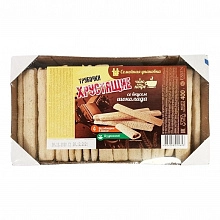 Трубочки со вкусом шоколада 400 гр Эссен