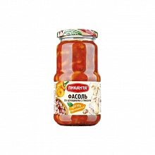 Фасоль Пиканта По-домашнему с грибами 470 г