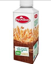 Йогурт питьевой Вкуснотеево со злаками и сливками 1,5% 750 г