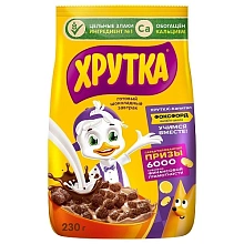 Готовый завтрак Хрутка шоколадный 230 г