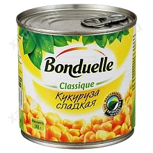 Кукуруза Бондюэль сладкая 340 г