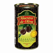 Маслины МAESTRO DE OLIVA отборные с косточками 360 г
