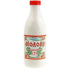 Молоко Мокшанское пастеризованное 3.2% 930 г