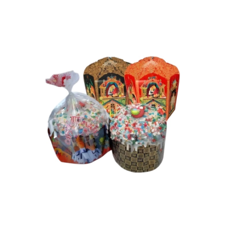 Кулич Электростальхлеб Праздничный в красочной коробке 700 г