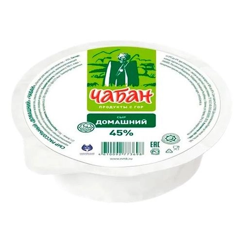 Сыр Чабан Домашний 45% 400 г мягкий