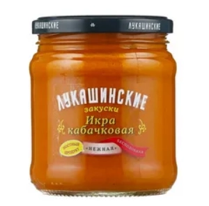 Икра Лукашинские закуски кабачковая Нежная 460 г
