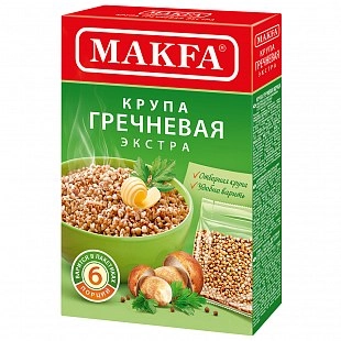 Крупа Макфа Экстра гречневая 800 г
