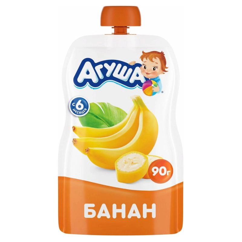 Пюре Агуша Фруктовое Банан 90 г