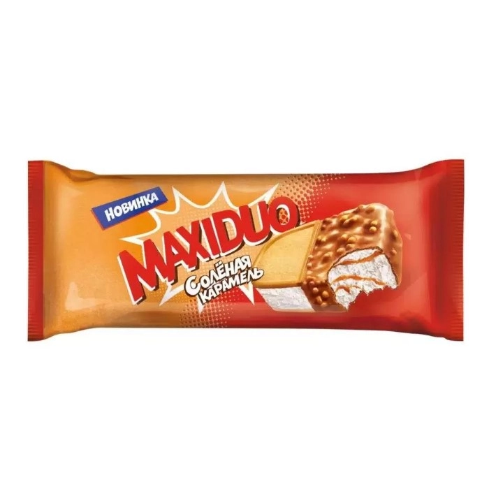 Мороженое Maxiduo Сэндвич Солёная карамель 94 г