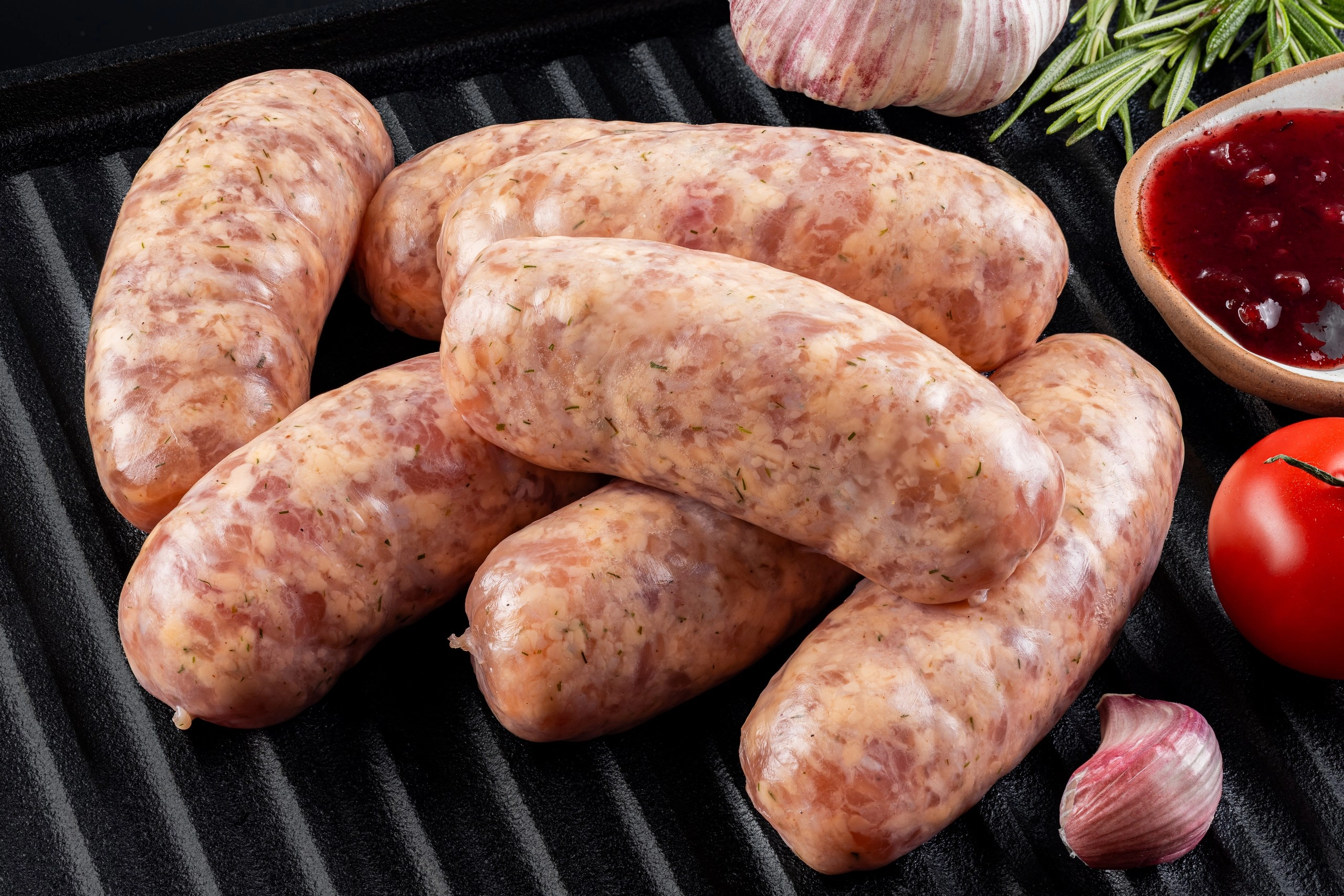 Колбаски Шашлычные с сыром из индейки охлажденные