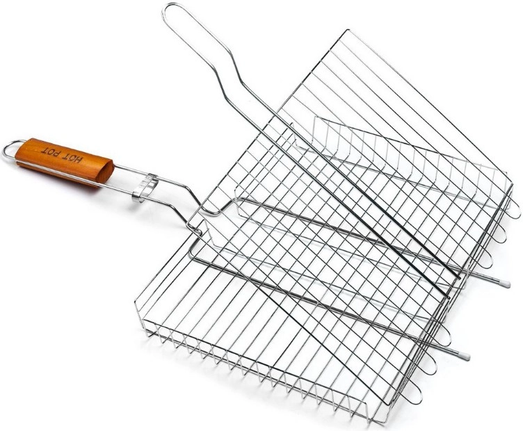 Хот Пот Решетка-гриль универсальная глубокая, большая, 58х38х28х4 см