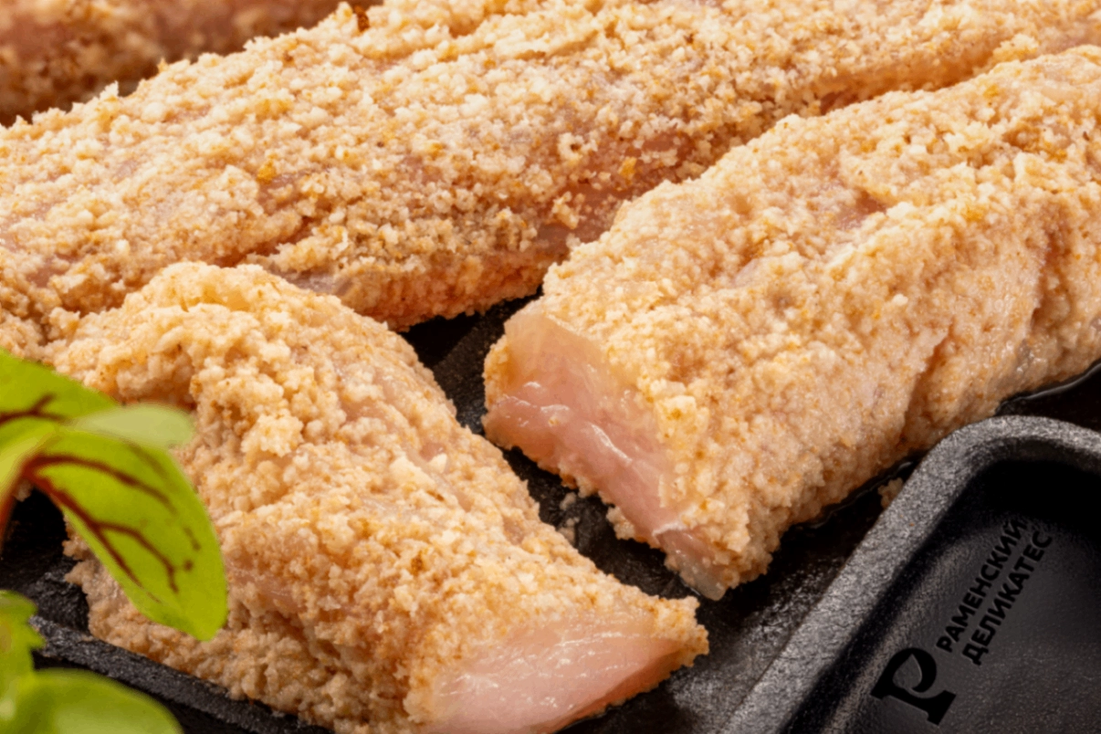 Филе индейки в панировке замороженное ~ 900 г