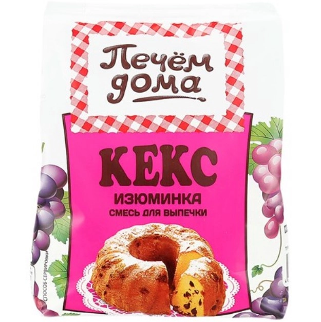 Кекс Печем дома Изюминка 400 г