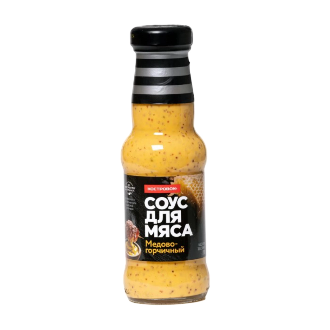 Соус Костровок для мяса Медово-Горчичный 270 г