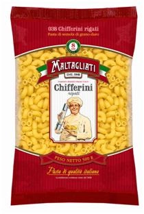 Макаронные изделия Maltagliati №038 Рожки 500 г