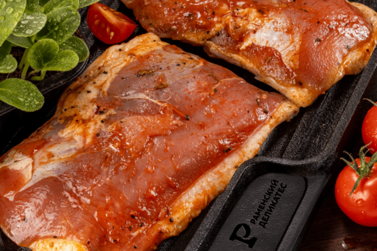 Филе утки в маринаде Клюквенный охлажденное