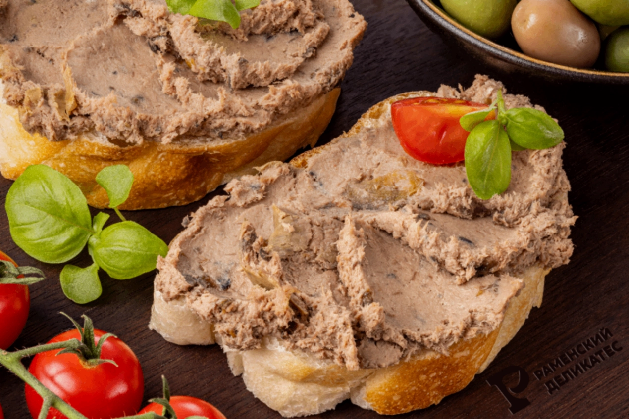 Паштет печеночный с черносливом 250 г