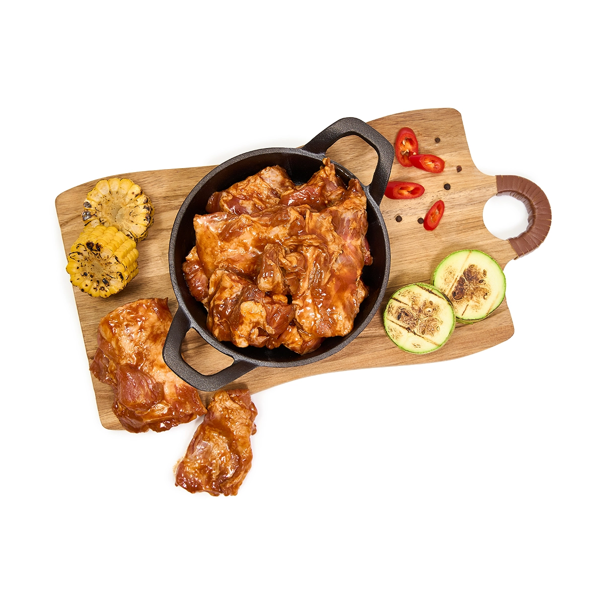 Свинина на хрящиках а маринаде охлажденная