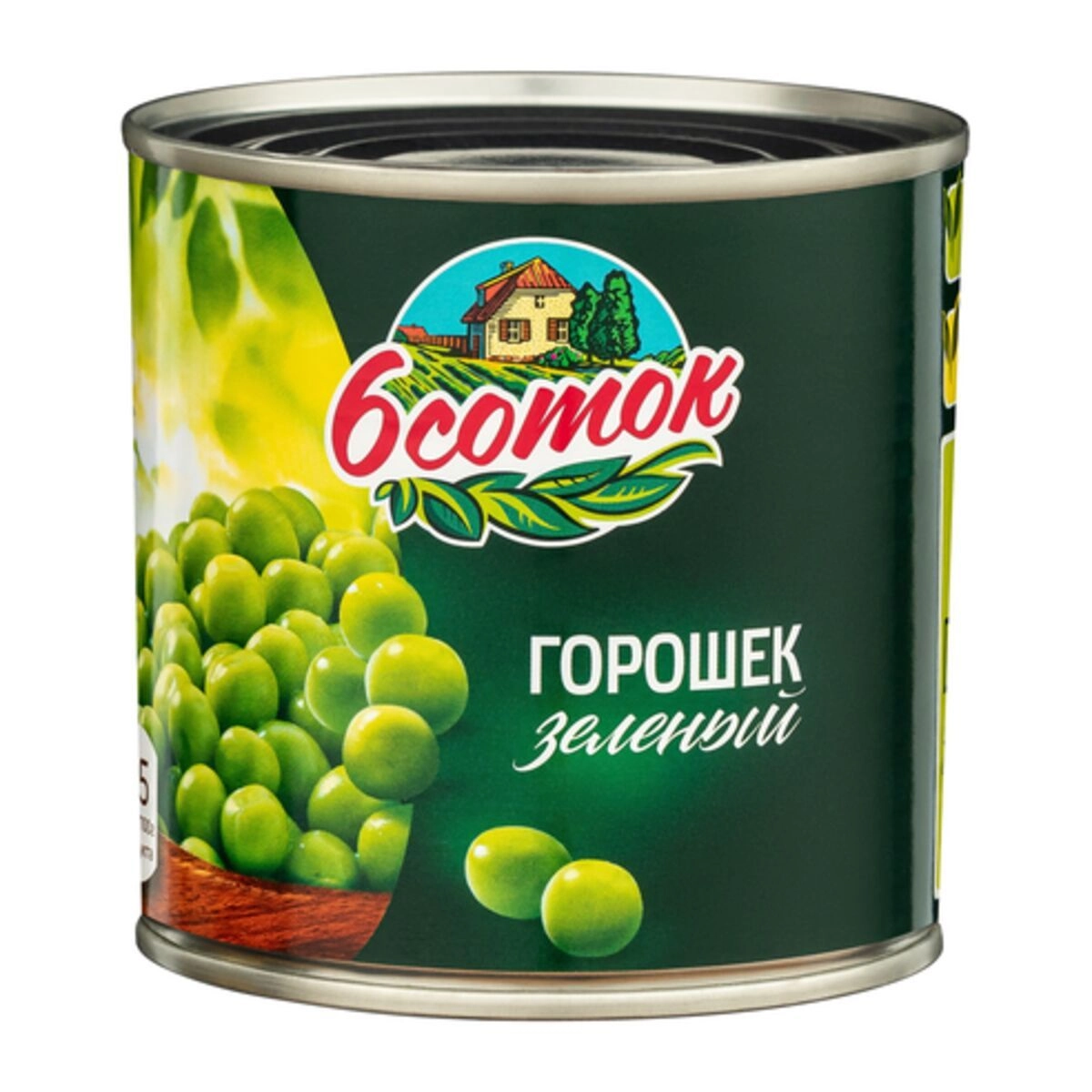 Горошек 6 Соток зеленый 400 г