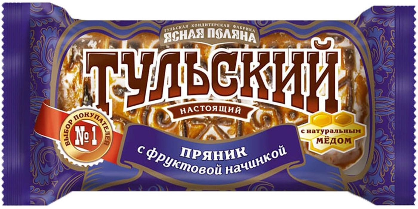 Пряник Тульский с фруктовой начинкой 140 г