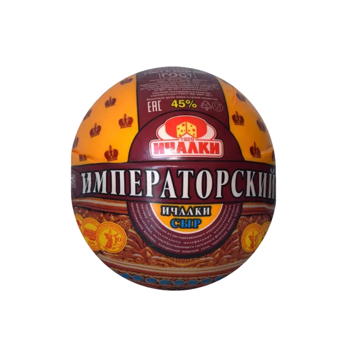 Сыр Ичалки Императорский 45% полутвердый