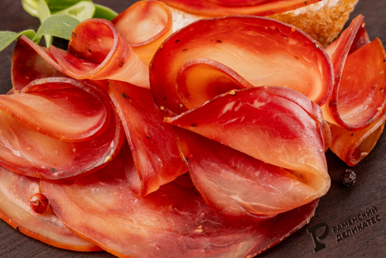 Колбаса Салями Парма сырокопченая нарезка 100 г