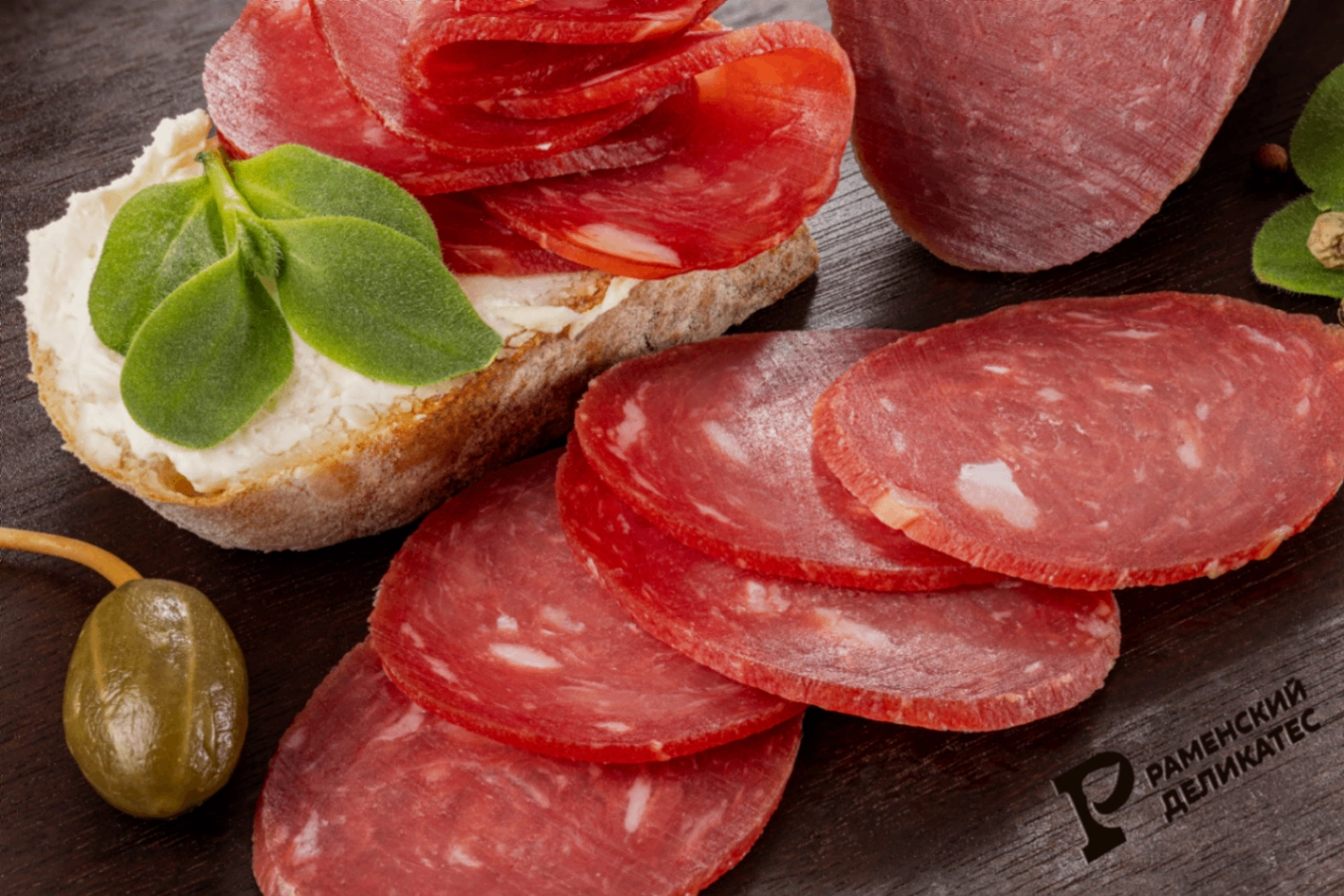 Колбаса Сальчичон сырокопченая