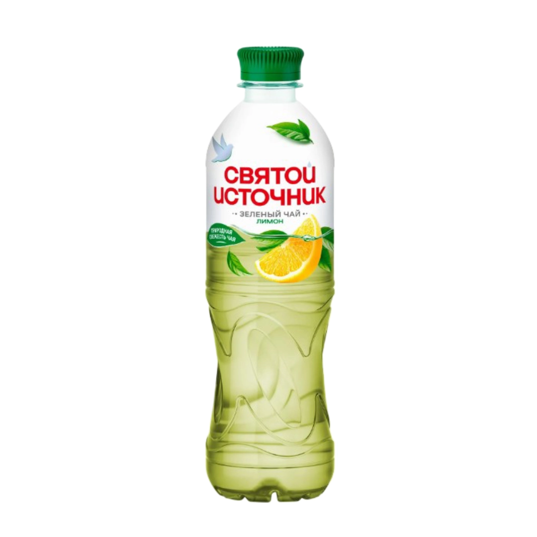 Напиток Святой Источник Зеленый чай Лимон 500 мл