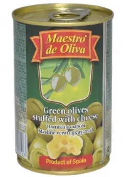 Оливки Маэстро де Олива с сыром 300 г