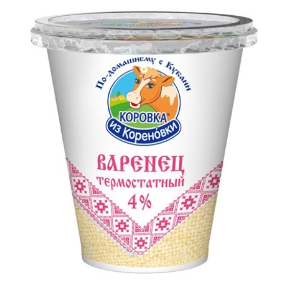 Варенец Коровка из Кореновки термостатный 4% 300 г