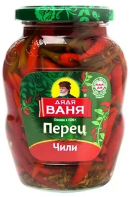 Перец Дядя Ваня Чили маринованный 340 г