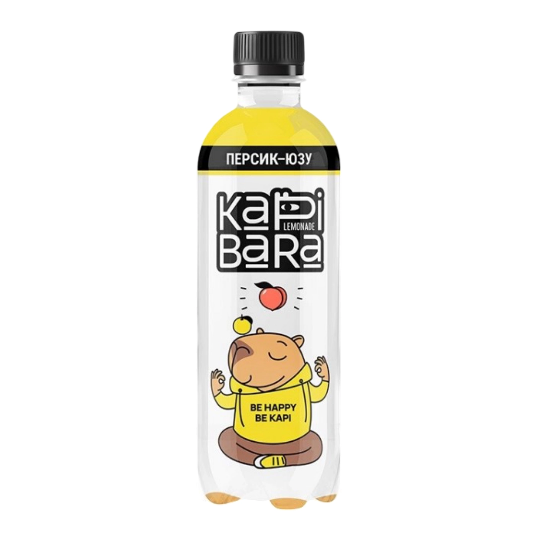 Напиток КАПИБАРА со вкусом Персик-юзу 500 мл