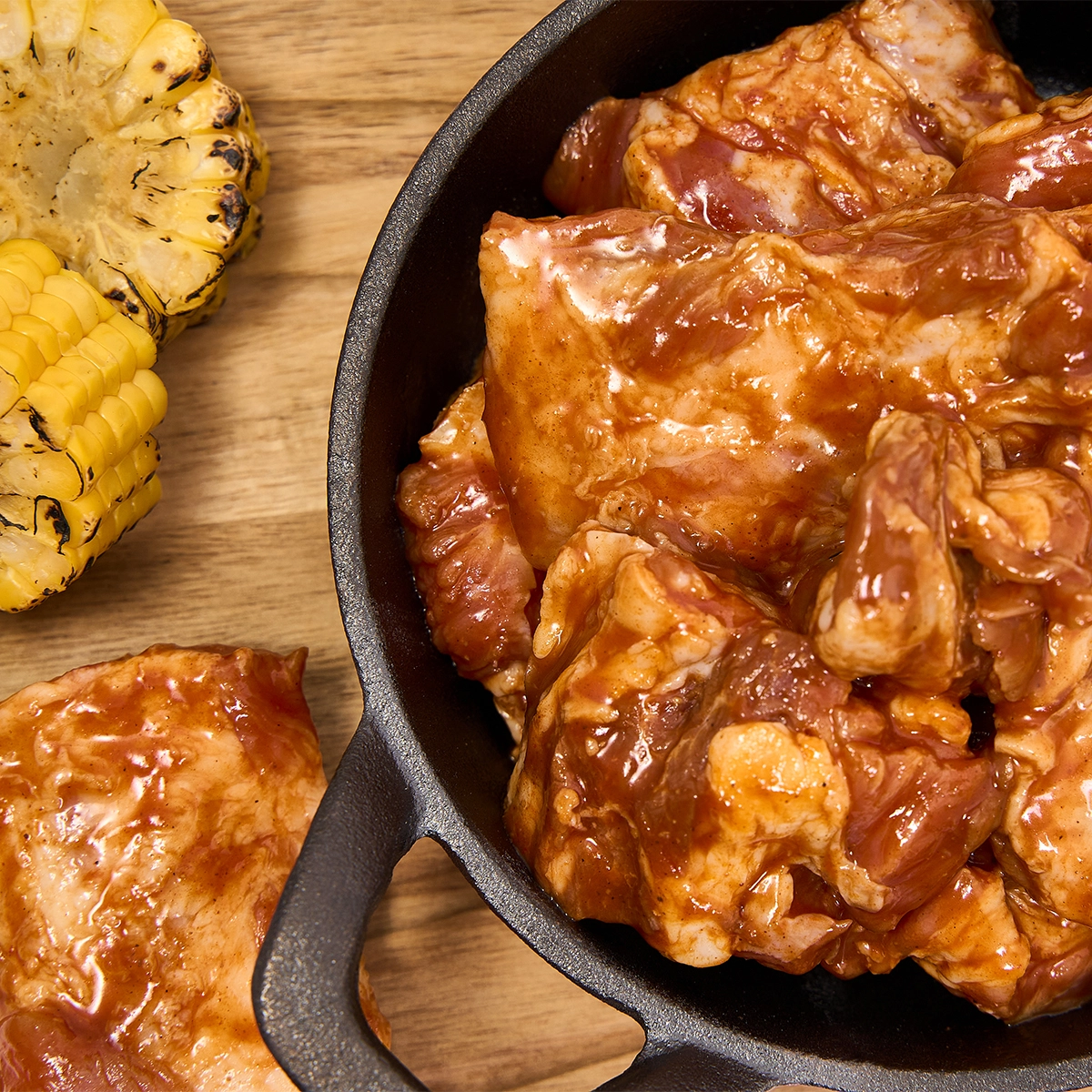 Свинина на хрящиках а маринаде охлажденная