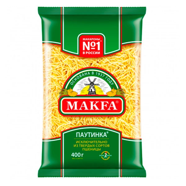 Макаронные изделия Макфа Паутинка 400 г