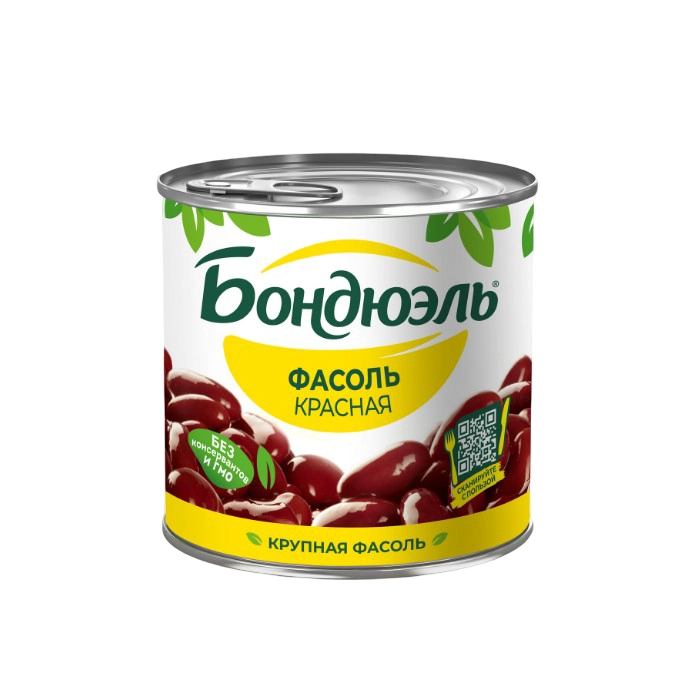 Фасоль Бондюэль красная 400 г