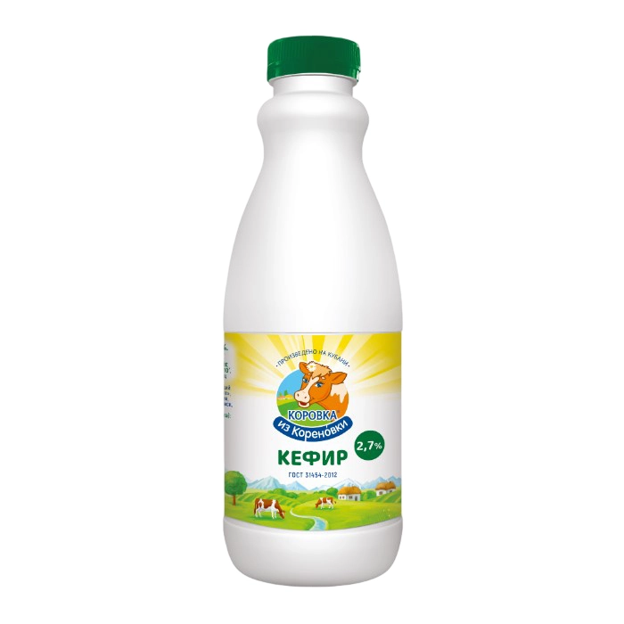 Кефир Коровка из Кореновки 2.7% 900 г