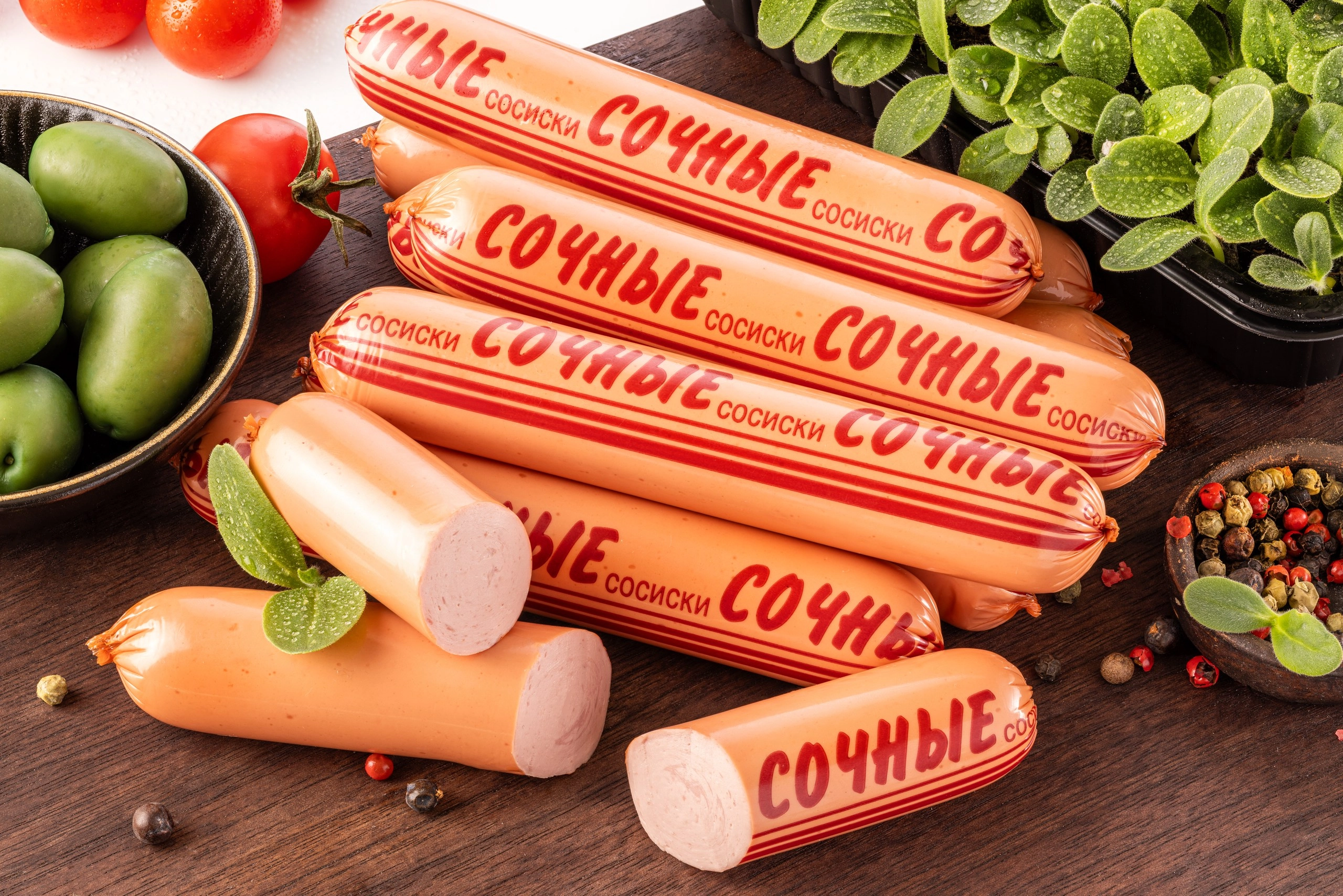 Сосиски Рамфуд Сочные