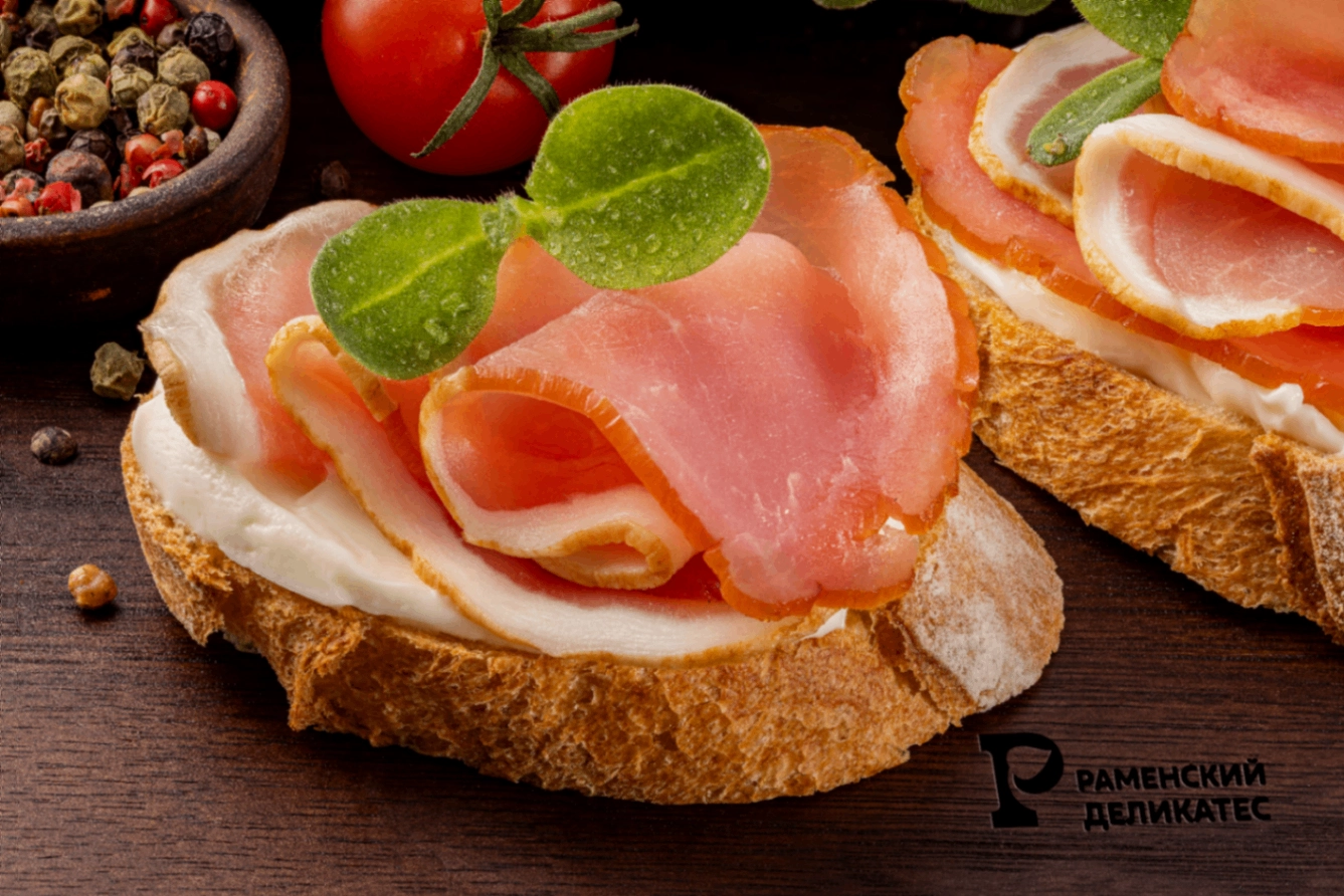 Балык Дарницкий сырокопченый нарезка 100 г