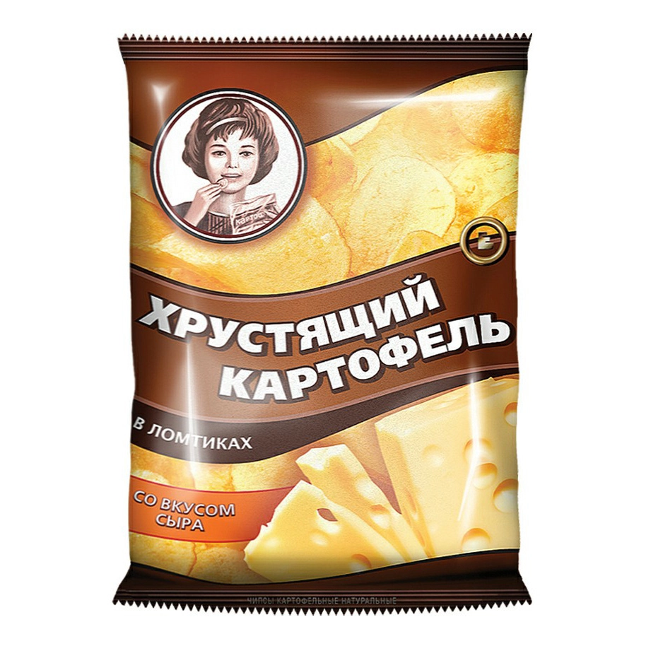 Чипсы Хрустящий картофель со вкусом сыра 160 г