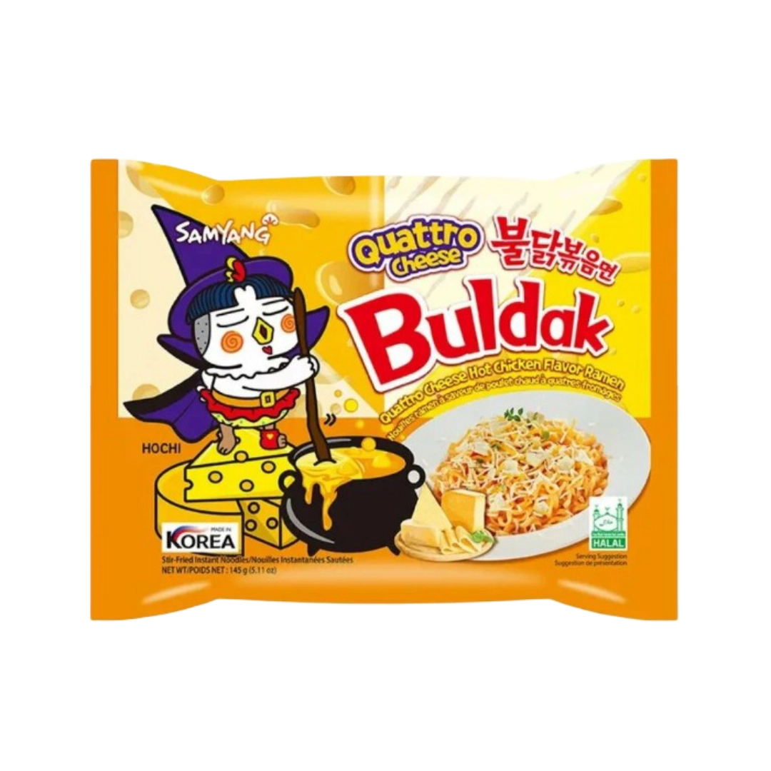 Лапша Samyang Quattro Cheese со вкусом 4 сыра 145 г